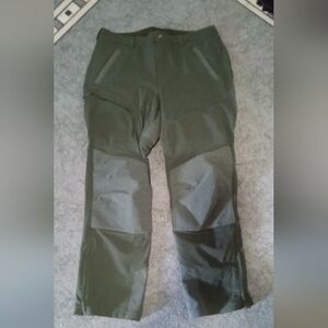 Duluth Trading Co Green Straight Leg Pants Durable Design